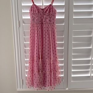 Betsy Johnson shimmery heart dress! Worn once.